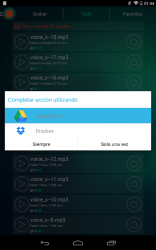 Captura de Pantalla 14 Grabadora de voz automática android