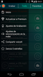 Screenshot 8 Grabadora de voz automática android