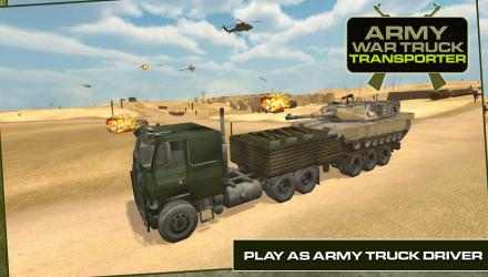 Captura 11 Army War Truck Transporter - Military Driving Sim windows