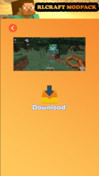 Capture 4 Mod RLCraft modpack for MCPE android