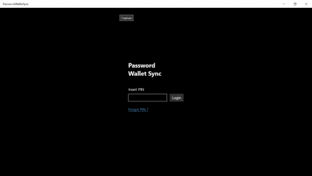Captura de Pantalla 1 Password Wallet Sync Fluent windows