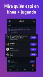 Imágen 4 Pinch: Chat de Voz para Gamers, Amigos y Equipos android