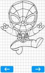 Captura de Pantalla 5 Cómo dibujar a Spider Man android