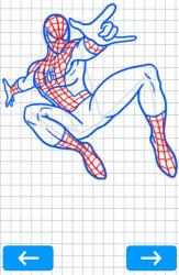 Captura de Pantalla 3 Cómo dibujar a Spider Man android