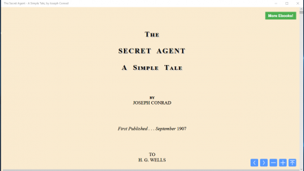 Screenshot 5 The Secret Agent - A Simple Tale, by Joseph Conrad windows