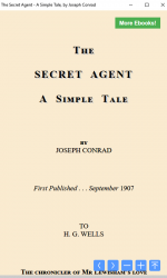 Captura 9 The Secret Agent - A Simple Tale, by Joseph Conrad windows