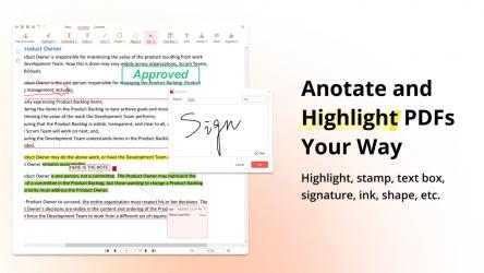 Captura de Pantalla 2 PDF X: Editor PDF, Lector PDF, Anotar PDF, Alternativa a Adobe Acrobat Reader windows