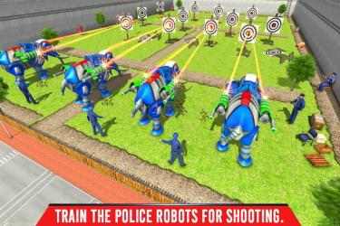 Image 6 Police Elephant Robot Game: juegos de transporte android