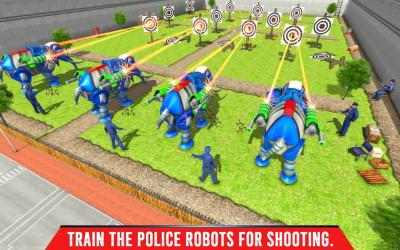Imágen 12 Police Elephant Robot Game: juegos de transporte android
