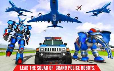 Image 13 Police Elephant Robot Game: juegos de transporte android