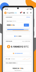 Screenshot 2 CryptoTab Lite — get BTC without investments android