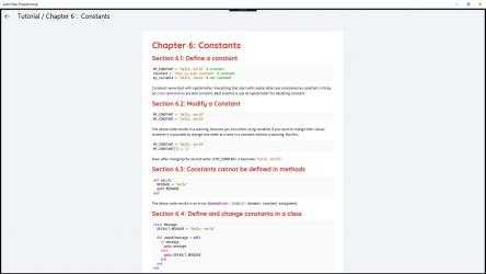 Captura de Pantalla 9 Learn Ruby Programming windows