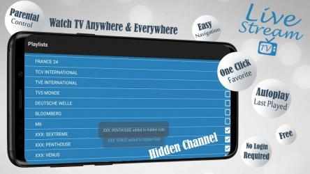 Screenshot 13 Livestream TV - M3U Stream Player IPTV android