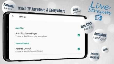 Screenshot 4 Livestream TV - M3U Stream Player IPTV android