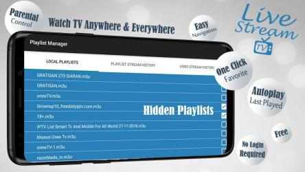 Screenshot 5 Livestream TV - M3U Stream Player IPTV android