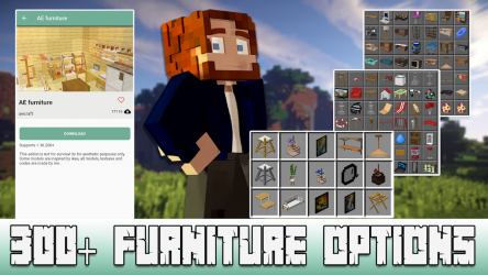 Captura de Pantalla 14 Furniture Mods for Minecraft android