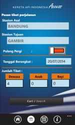 Screenshot 3 Kereta Api Indonesia Access windows