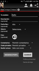 Capture 8 chat para chicas 2 android