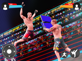 Captura de Pantalla 2 Pro Wrestling Ring Fighting - Tag Team Wrestling android