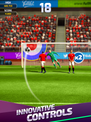 Captura de Pantalla 8 Flick Soccer 20 android