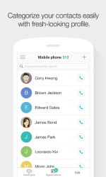 Captura de Pantalla 6 Naver Contacts & Dial android