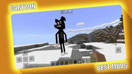 Capture 6 Cartoon Cat Dog Mod for Minecraft PE - MCPE android
