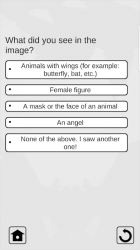 Screenshot 4 Prueba de personalidad(psicología): Rorschach test android