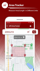 Captura de Pantalla 3 GPS Fields Area Tracker - Aplicación de medición android