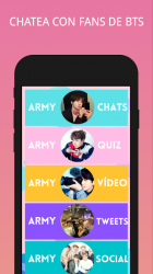 Screenshot 3 BTS Social ARMY Chat android