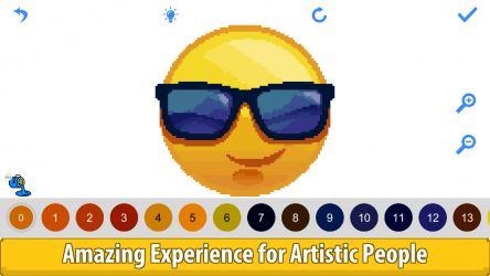 Captura de Pantalla 5 Emoji Color by Number: Pixel Art, Sandbox Coloring Pages windows