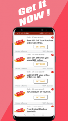 Capture 3 Coupons for Burger King - Hot Discounts android