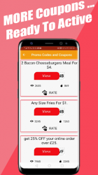 Screenshot 4 Coupons for Burger King - Hot Discounts android