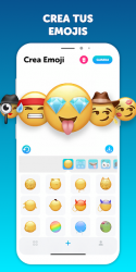 Captura de Pantalla 2 Crea emoji up: sticker avatares emojis 3d gif android