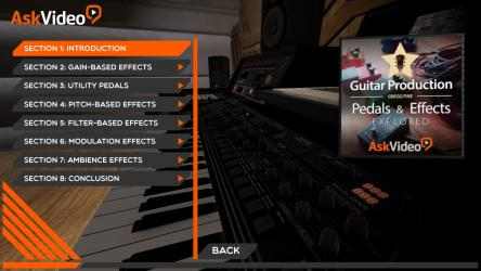 Captura de Pantalla 10 Pedals & Effects Course For Guitar Production windows