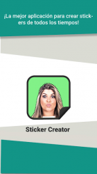Captura 9 Crear stickers - WAStickerApps android