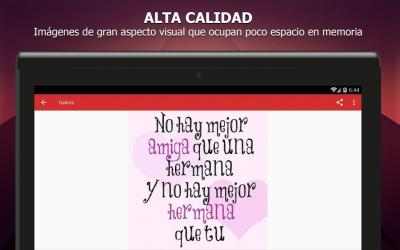 Capture 10 Frases de Cariño para Hermanas android