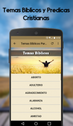 Screenshot 3 Temas Bíblicos Predicas android