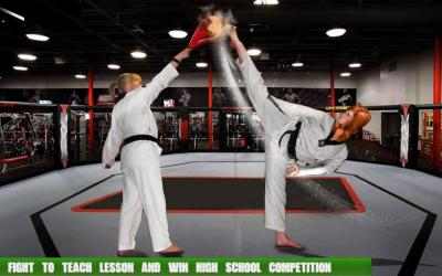 Captura de Pantalla 8 muchacha del karate lucha matón la escuela juego android