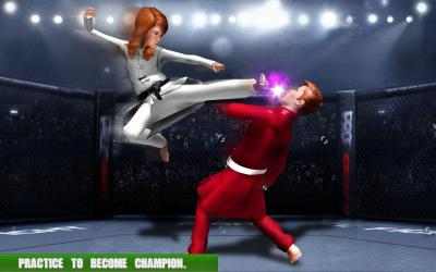 Captura de Pantalla 9 muchacha del karate lucha matón la escuela juego android