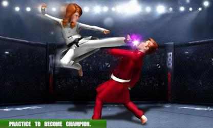 Captura de Pantalla 5 muchacha del karate lucha matón la escuela juego android