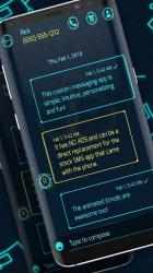 Captura 3 Nuevo hacker 2021 tema sms messenger android