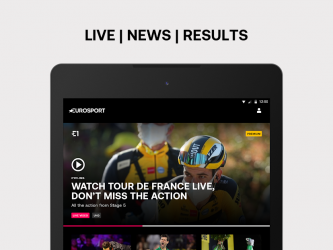 Captura 13 Eurosport: actualidad y retransmisión en directo android