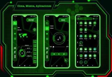 Captura de Pantalla 4 Bloqueo de la aplicación Strip Hi-tech Launcher android