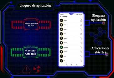 Screenshot 6 Bloqueo de la aplicación Strip Hi-tech Launcher android