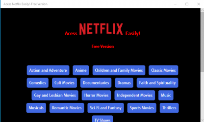 Screenshot 3 Acess Netflix Easily! - Free Version. windows