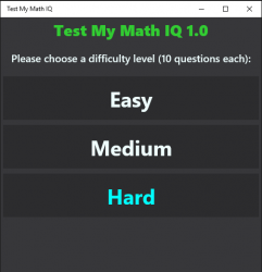 Screenshot 3 Test My Math IQ windows