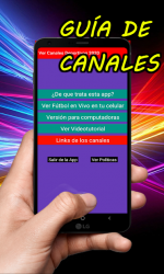 Capture 4 Ver TV Fútbol Canales Deportivos - Guide 2021 android