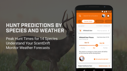 Captura 4 Hunt Predictor Hunting Times android
