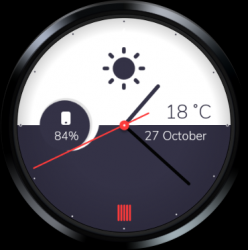 Capture 7 Indigo - Watch Face android