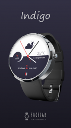 Capture 6 Indigo - Watch Face android